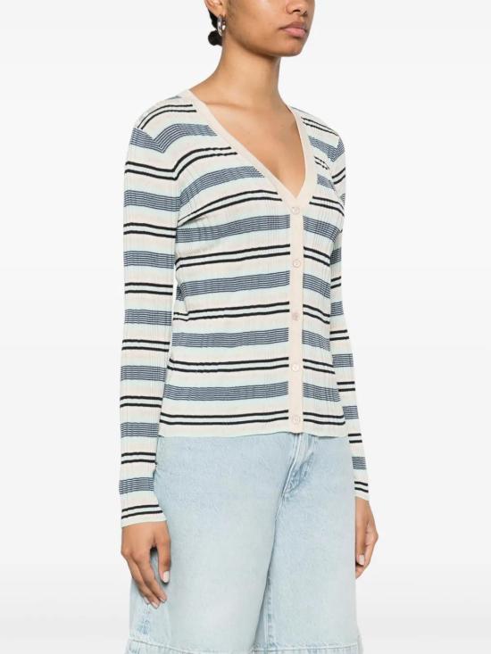  메종키츠네 가디건 OW00505KT1122 ecru - MAISON KITSUNE