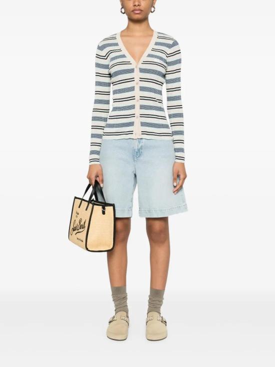  메종키츠네 가디건 OW00505KT1122 ecru - MAISON KITSUNE