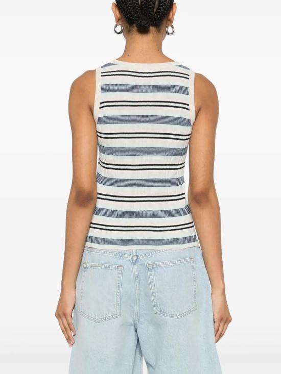  메종키츠네 민소매 티셔츠 OW00605KT1122 - MAISON KITSUNE