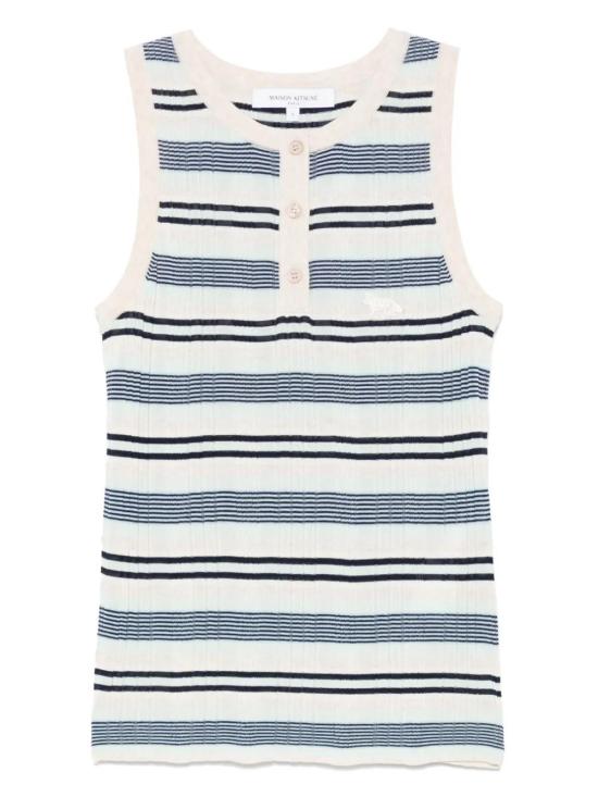  메종키츠네 민소매 티셔츠 OW00605KT1122