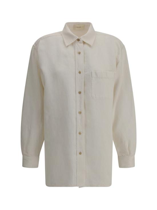 25SS 더로우 셔츠 8740W3654 WHT WHITE