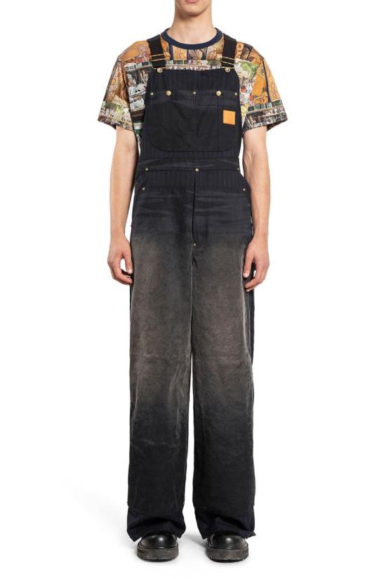 25SS Khoki 오버롤 25SSOP01 BLACK Black