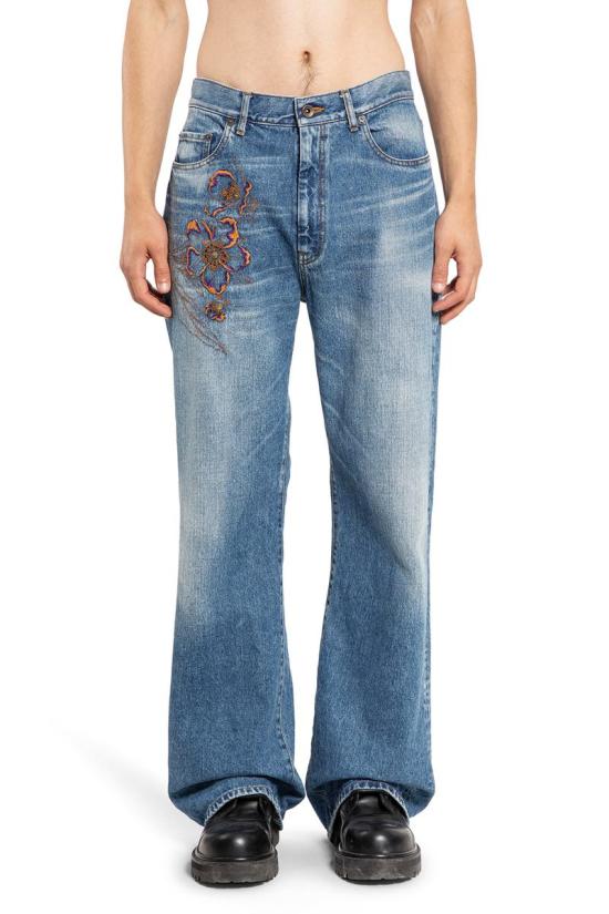 25SS Khoki 데님 팬츠 25SSP08 INDIGO BLUE