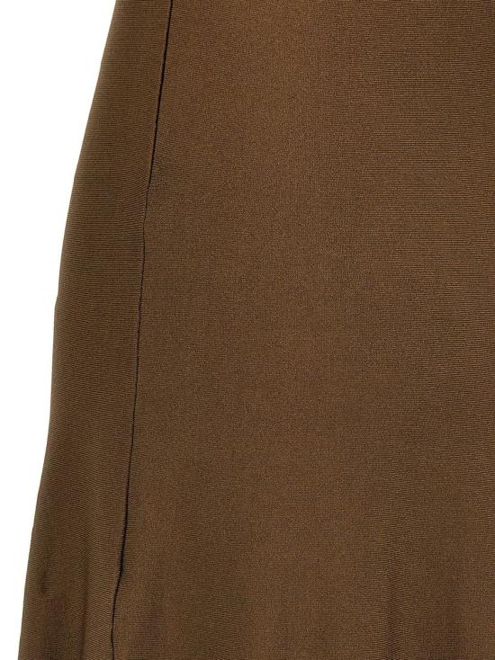  펜디 롱 원피스 FZDD39AUHRF1RXA BROWN - FENDI