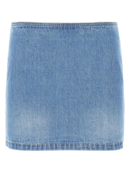  베르사체 숏 스커트 10074281A04899 1D030 BLUE