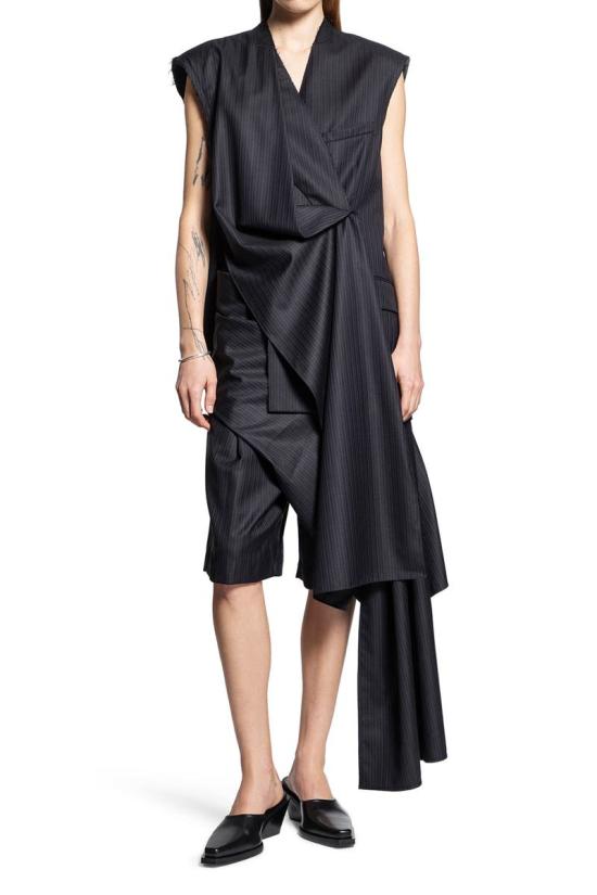 25SS Litkovska 아우터 V01SS25 DARKGREYSTRIPES