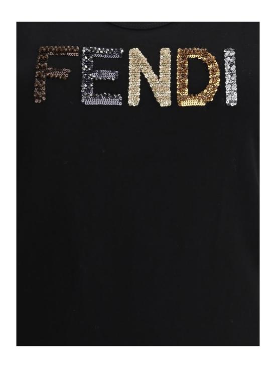 25SS 펜디 민소매 티셔츠 FS9708AT2D F0GME Black - FENDI