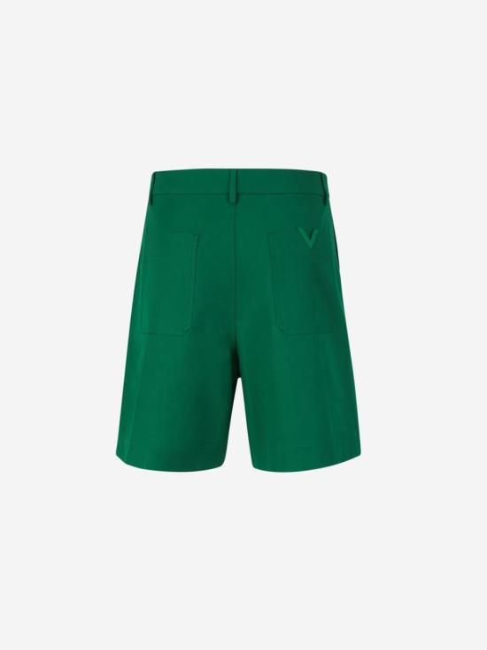  발렌티노 가라바니 숏팬츠 4V0RDDV19UA PVFBASIL GREEN - VALENTINO GARAVANI