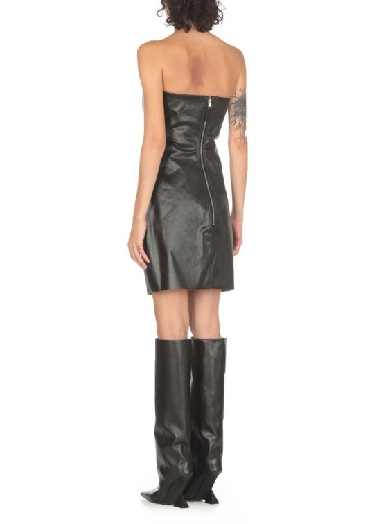 25SS 릭 오웬스 숏 원피스 RP02D3531SCT 09 Black - RICK OWENS