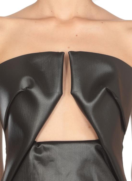 25SS 릭 오웬스 숏 원피스 RP02D3531SCT 09 Black - RICK OWENS