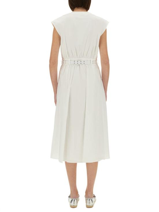 25SS 마이클 코어스 미디 원피스 MS5830KF4C 100WHITE - MICHAEL KORS