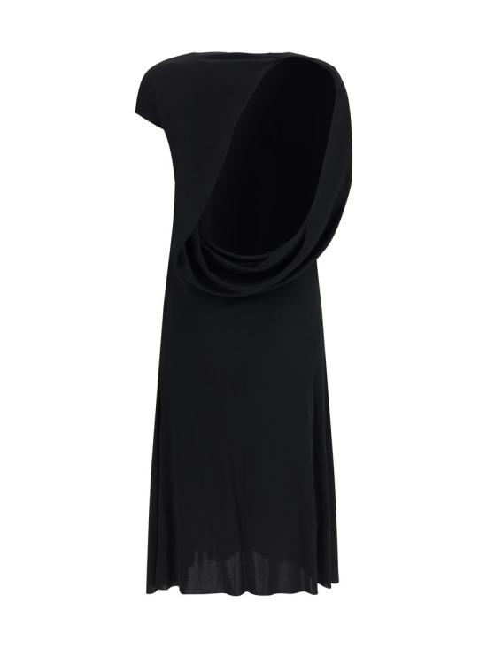 25SS 자크뮈스 미디 원피스 243DR1931026 990 Black - JACQUEMUS