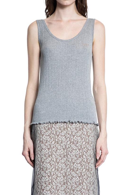 25SS 펜디 저지 탱크 탑  FS9720ASMJ F1RX3 GREY