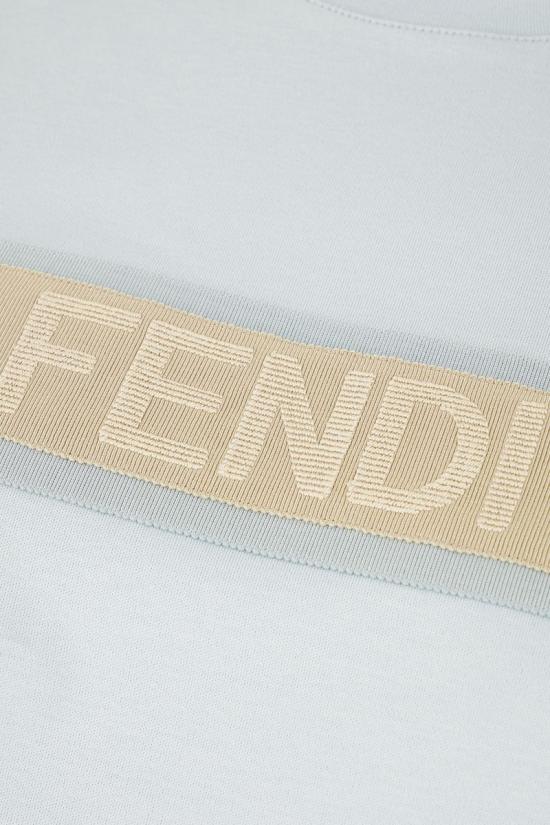 25SS 펜디 긴팔 티셔츠 FS9704AT27 F1QYH BLUE - FENDI