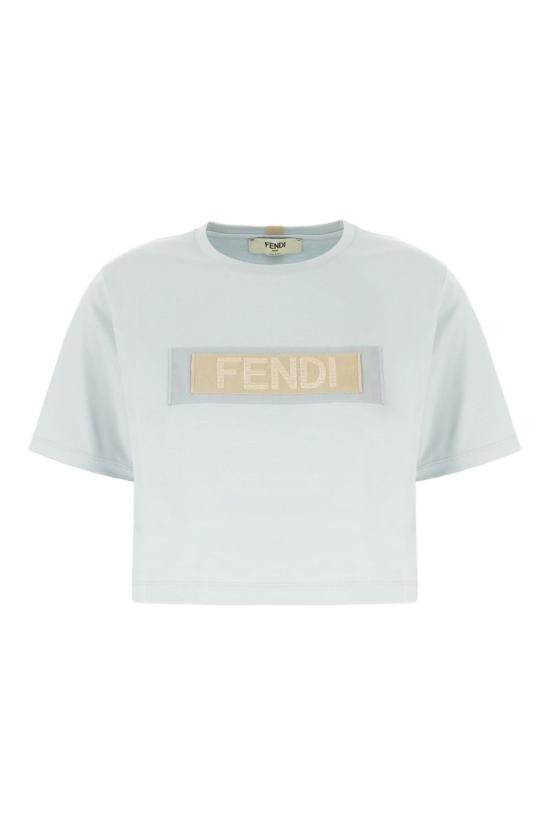 25SS 펜디 긴팔 티셔츠 FS9704AT27 F1QYH BLUE