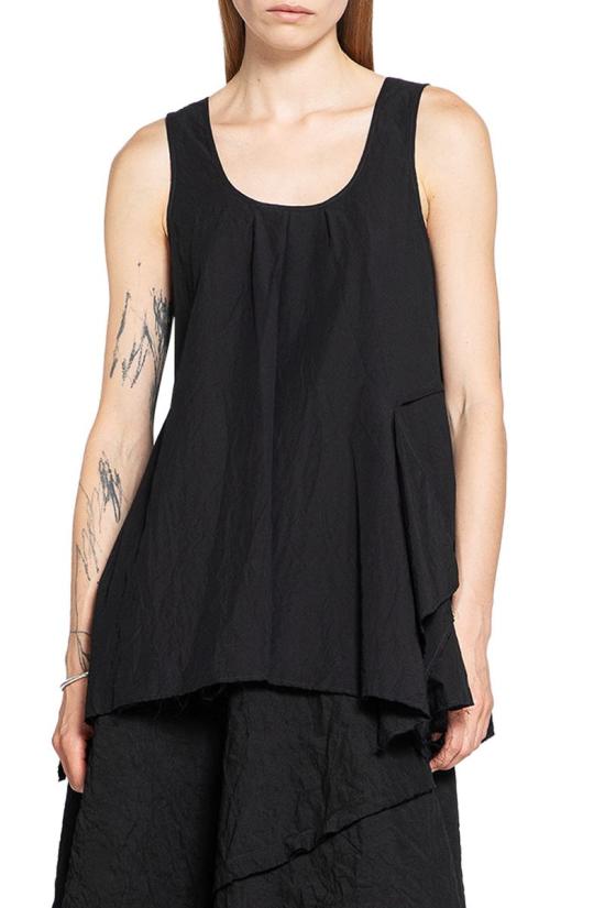 25SS 포르메 덱스프레시옹 민소매 티셔츠 DS054FC7B BLACK Black