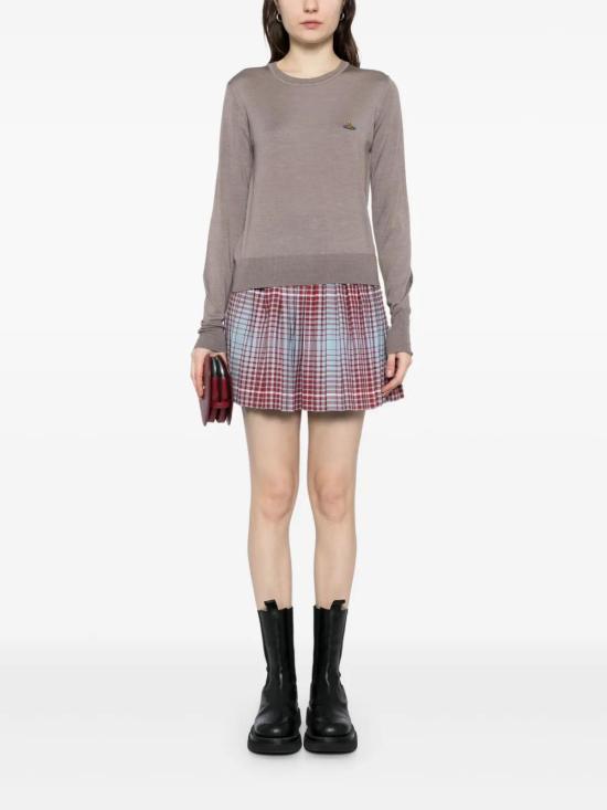  비비안웨스트우드 스웨터 1803002SY001AA sand brown - VIVIENNE WESTWOOD