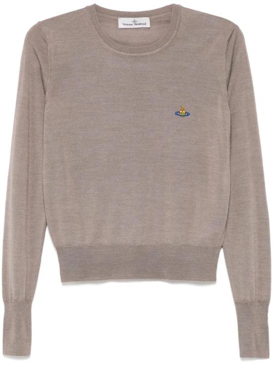  비비안웨스트우드 스웨터 1803002SY001AA sand brown