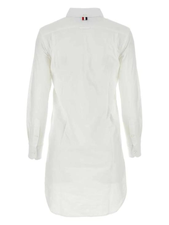  톰브라운 미디 원피스 FDS002EF0313 white - THOM BROWNE