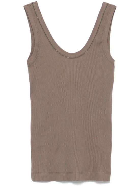  브루넬로 쿠치넬리 민소매 티셔츠 MG902FP100C8705