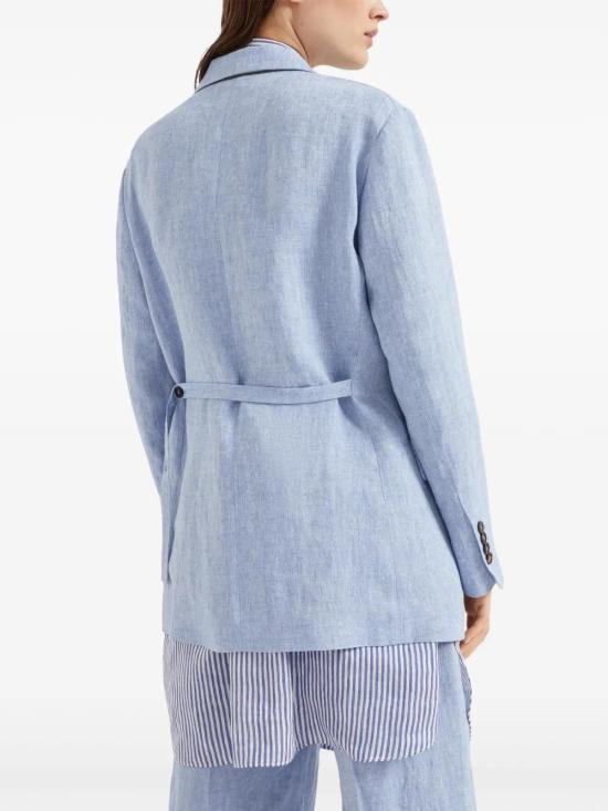  브루넬로 쿠치넬리 수트 자켓 MH5477281C2481 blue - BRUNELLO CUCINELLI