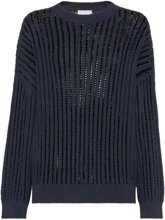  브루넬로 쿠치넬리 스웨터 MSB581800C7186 midnight blue