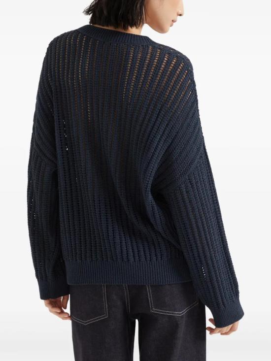  브루넬로 쿠치넬리 스웨터 MSB581800C7186 midnight blue - BRUNELLO CUCINELLI