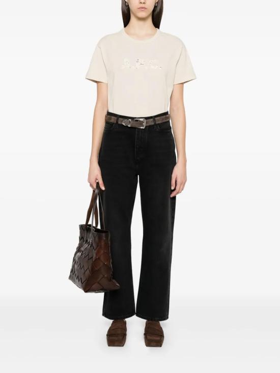  아페쎄 반팔 티셔츠 COHBQF26495 beige - A.P.C.