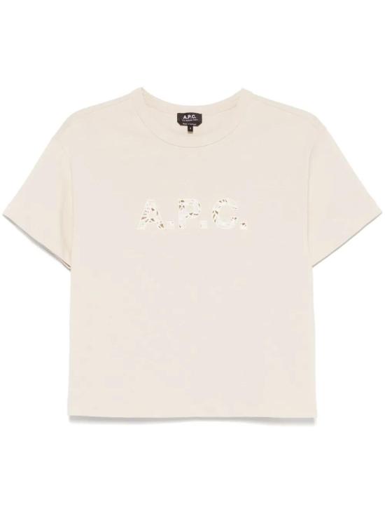  아페쎄 반팔 티셔츠 COHBQF26495 beige