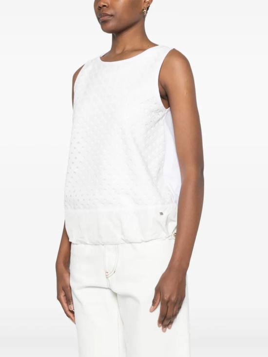  에르노 민소매 티셔츠 JG000280D52006 white - HERNO