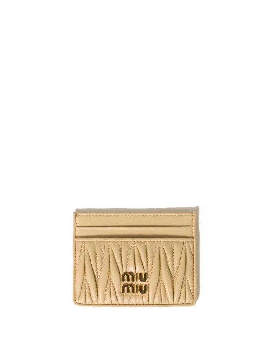  미우미우 지갑 5MC076AFPPF0K57 Beige