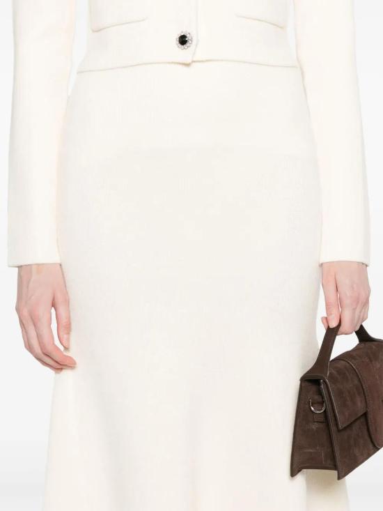  셀프 포트레이트 미디 스커트 SS25165MSKA - SELF PORTRAIT