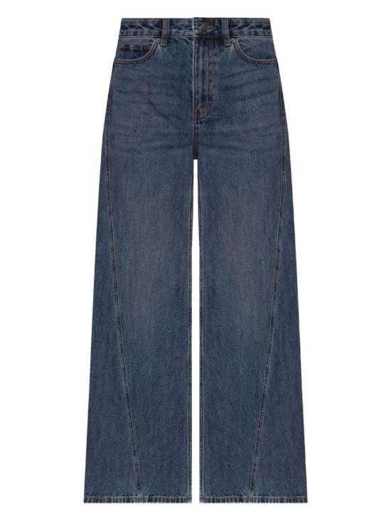  셀프 포트레이트 데님 팬츠 SS25823PBL