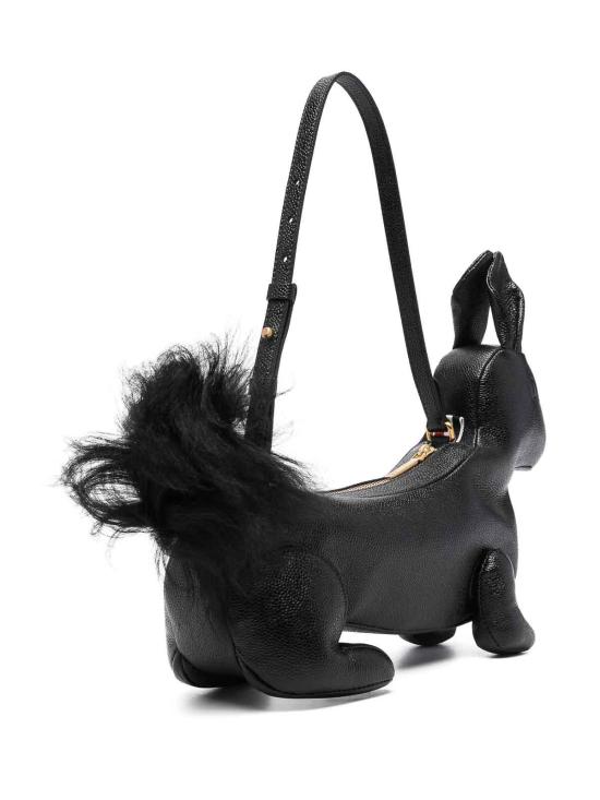 26SS 톰브라운 페블 그레인 베이비 래빗 백 UAG175A00198001 Black - THOM BROWNE