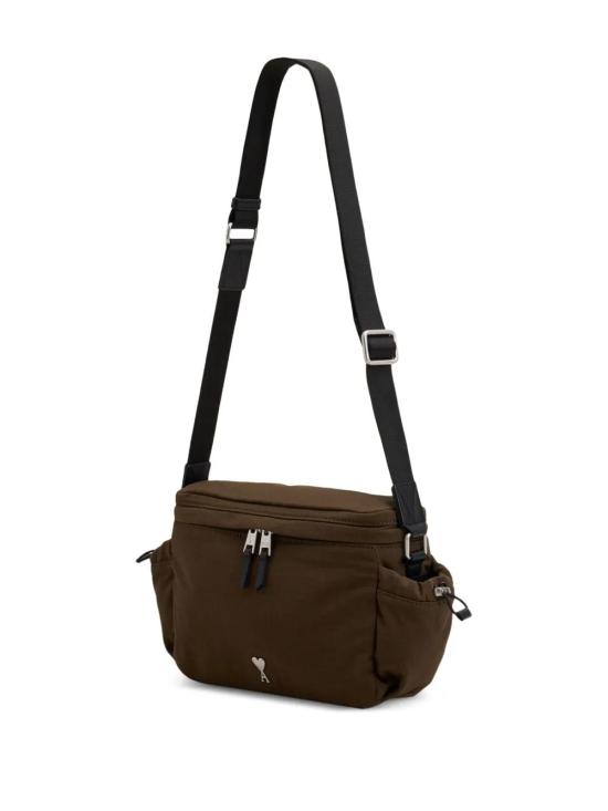 아미 숄더백 E25ULL022AW0074 brown - AMI
