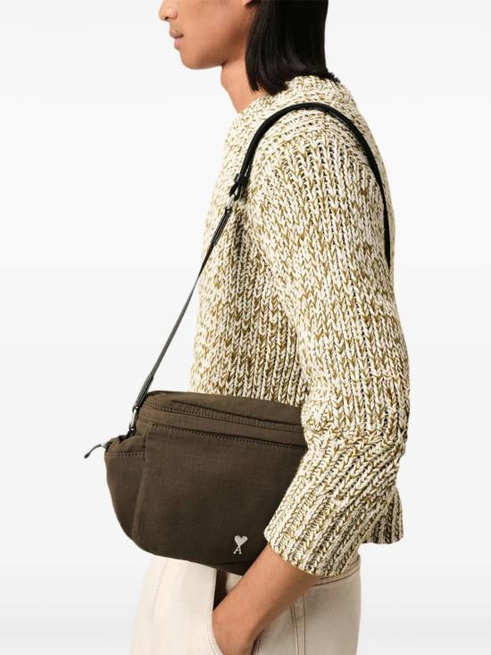  아미 숄더백 E25ULL022AW0074 brown - AMI