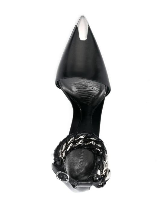  알렉산더 맥퀸 힐/펌프스 718869WHSWG black - ALEXANDER MCQUEEN