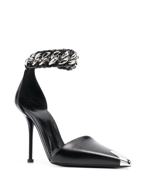  알렉산더 맥퀸 힐/펌프스 718869WHSWG black - ALEXANDER MCQUEEN