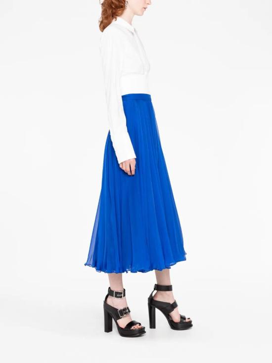  알렉산더 맥퀸 미디 스커트 754541QBABX - ALEXANDER MCQUEEN