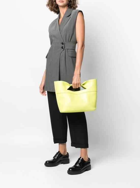  알렉산더 맥퀸 토트백 7095661BLCA green - ALEXANDER MCQUEEN