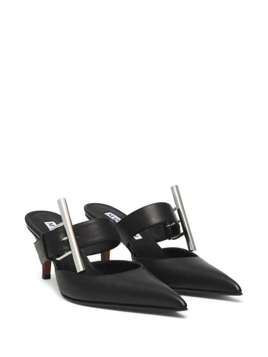  알렉산더 맥퀸 뮬/슬리퍼 808165WHABS black - ALEXANDER MCQUEEN