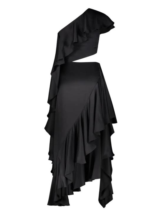  알렉산더 맥퀸 미디 원피스 749920QBAAE black - ALEXANDER MCQUEEN