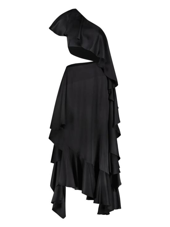  알렉산더 맥퀸 미디 원피스 749920QBAAE black