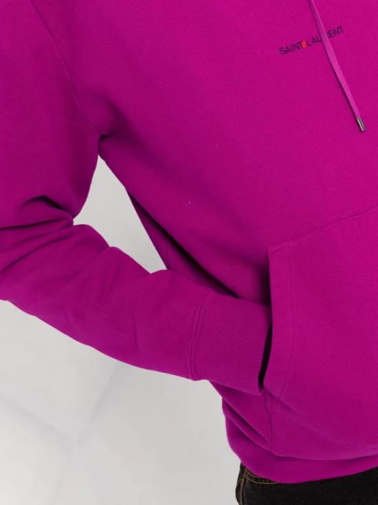  생로랑 후드 티셔츠 666164YBQZ2 - SAINT LAURENT