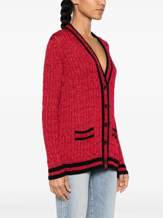  생로랑 가디건 673747Y75GO - SAINT LAURENT