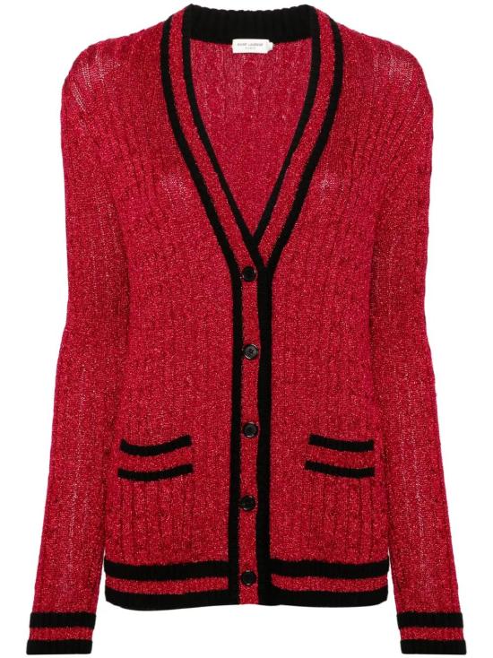  생로랑 가디건 673747Y75GO