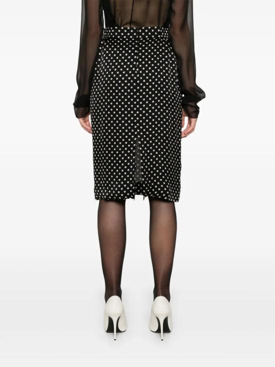  생로랑 미디 스커트 777267Y3I72 - SAINT LAURENT