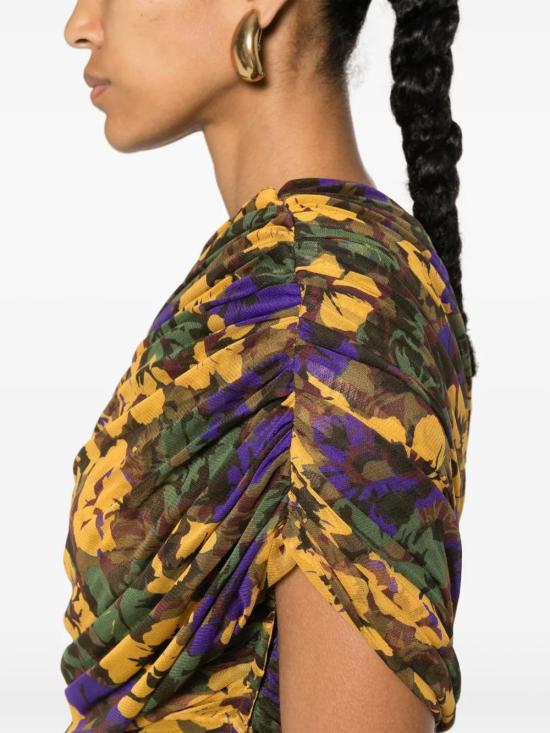  생로랑 숏 원피스 781340Y4I25 - SAINT LAURENT