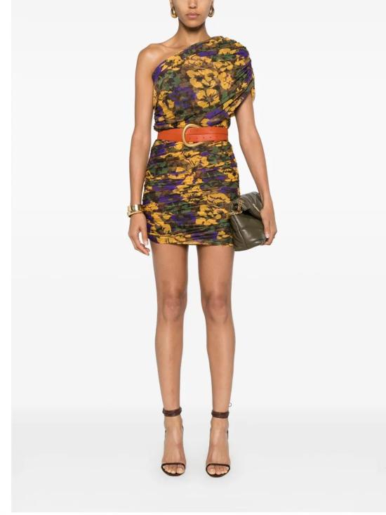  생로랑 숏 원피스 781340Y4I25 - SAINT LAURENT