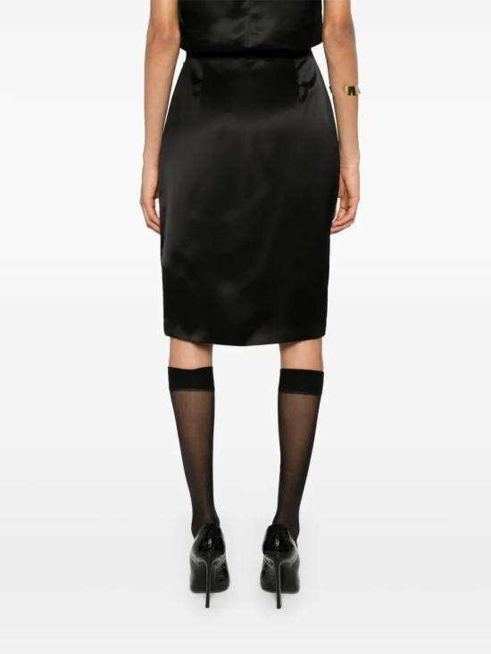  생로랑 미디 스커트 777645Y3I93 - SAINT LAURENT